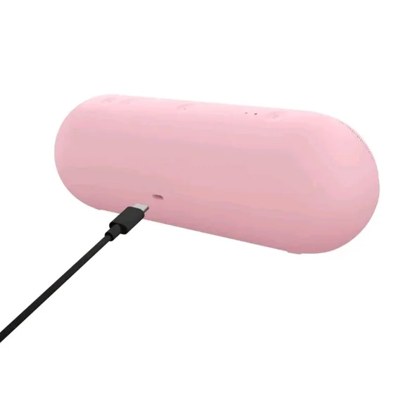 RARE Beats Pill Bluetooth Speaker ME2H4LL/A COLAB Blush Pink EDITION EUC - Picture 3 of 4